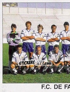 Sticker Team - Futebol 1990-1991 - Panini