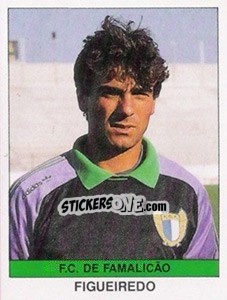 Sticker Figueiredo - Futebol 1990-1991 n. 106 - Panini