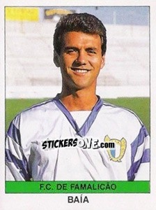 Sticker Baia - Futebol 1990-1991 - Panini