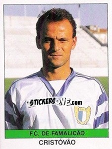 Sticker Cristovao - Futebol 1990-1991 n. 117 - Panini