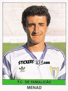 Sticker Menad - Futebol 1990-1991 - Panini