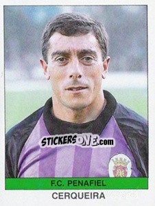 Figurina Cerqueira - Futebol 1990-1991 - Panini