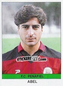 Cromo Abel - Futebol 1990-1991 - Panini