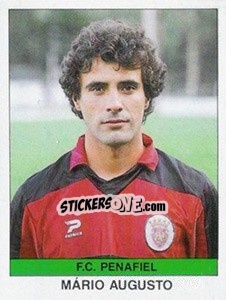 Sticker Mario Augusto - Futebol 1990-1991 n. 127 - Panini