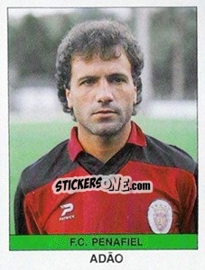 Sticker Adao - Futebol 1990-1991 n. 129 - Panini
