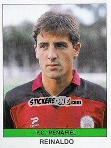 Sticker Reinaldo - Futebol 1990-1991 n. 135 - Panini