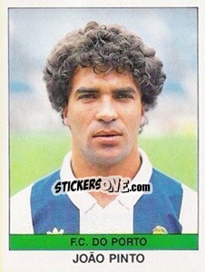 Figurina Joao Pinto - Futebol 1990-1991 - Panini