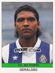 Sticker Geraldao - Futebol 1990-1991 n. 144 - Panini