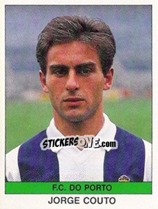 Cromo Jorge Couto - Futebol 1990-1991 - Panini