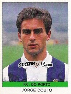 Sticker Jorge Couto - Futebol 1990-1991 n. 151 - Panini