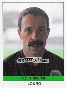 Sticker Louro - Futebol 1990-1991 n. 160 - Panini