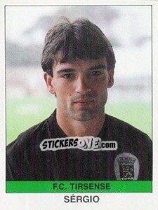 Sticker Sergio - Futebol 1990-1991 n. 161 - Panini