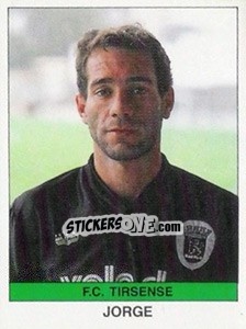Sticker Jorge - Futebol 1990-1991 n. 162 - Panini