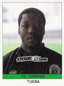 Sticker Tueba - Futebol 1990-1991 n. 165 - Panini