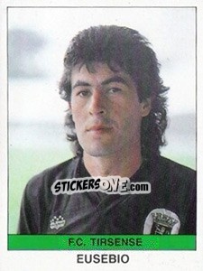 Sticker Eusebio - Futebol 1990-1991 n. 167 - Panini