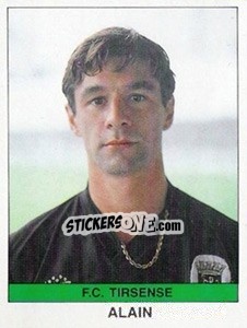 Cromo Alain - Futebol 1990-1991 - Panini