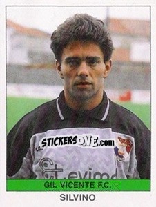 Sticker Silvino - Futebol 1990-1991 n. 174 - Panini