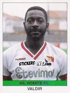 Sticker Valdir - Futebol 1990-1991 n. 176 - Panini