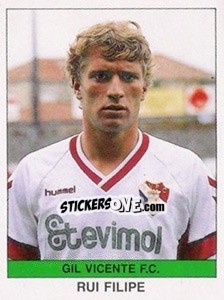 Cromo Rui Filipe - Futebol 1990-1991 - Panini