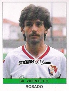 Sticker Rosado - Futebol 1990-1991 - Panini