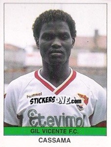 Cromo Cassama - Futebol 1990-1991 - Panini