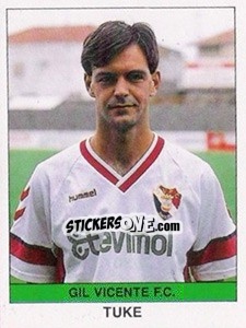 Figurina Tuke - Futebol 1990-1991 - Panini