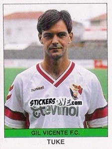 Sticker Tuke - Futebol 1990-1991 n. 183 - Panini