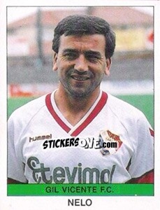 Sticker Nelo - Futebol 1990-1991 n. 184 - Panini
