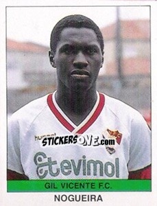 Sticker Noqueira - Futebol 1990-1991 n. 186 - Panini