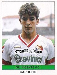 Figurina Capucho - Futebol 1990-1991 - Panini