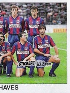 Figurina Team - Futebol 1990-1991 - Panini