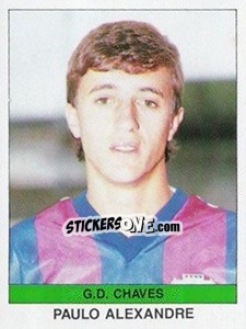 Sticker Paulo Alexandre - Futebol 1990-1991 - Panini