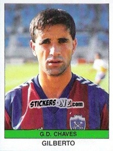 Sticker Gilberto - Futebol 1990-1991 - Panini
