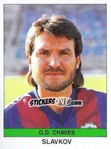Sticker Slavkov - Futebol 1990-1991 - Panini