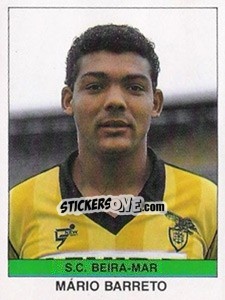 Sticker Mario Barreto - Futebol 1990-1991 - Panini