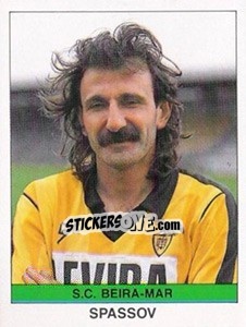 Sticker Spassov - Futebol 1990-1991 - Panini