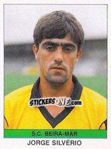 Sticker Jorge Silverio - Futebol 1990-1991 - Panini
