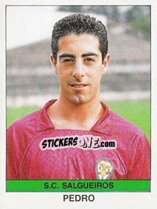 Cromo Pedro - Futebol 1990-1991 - Panini