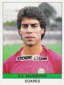 Sticker Soares - Futebol 1990-1991 n. 230 - Panini