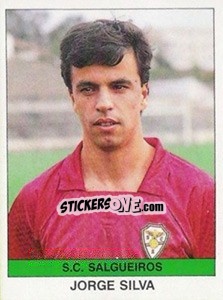 Sticker Jorge Silva - Futebol 1990-1991 - Panini