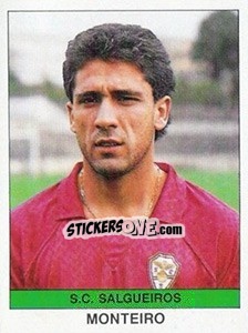 Sticker Monteiro - Futebol 1990-1991 n. 235 - Panini