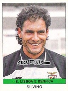 Cromo Silvino - Futebol 1990-1991 - Panini