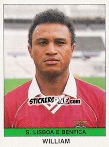 Sticker William - Futebol 1990-1991 - Panini