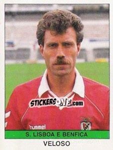 Sticker Veloso - Futebol 1990-1991 - Panini