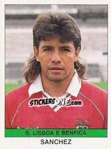 Sticker Sanchez - Futebol 1990-1991 - Panini