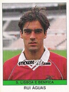 Sticker Rui Aguas - Futebol 1990-1991 - Panini