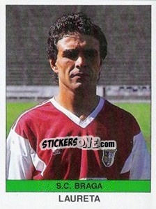 Cromo Laureta - Futebol 1990-1991 - Panini