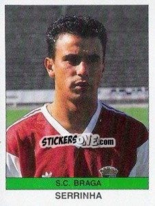 Sticker Serrinha - Futebol 1990-1991 - Panini