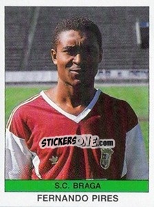 Sticker Fernando Pires - Futebol 1990-1991 n. 266 - Panini
