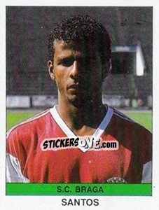 Sticker Santos - Futebol 1990-1991 - Panini